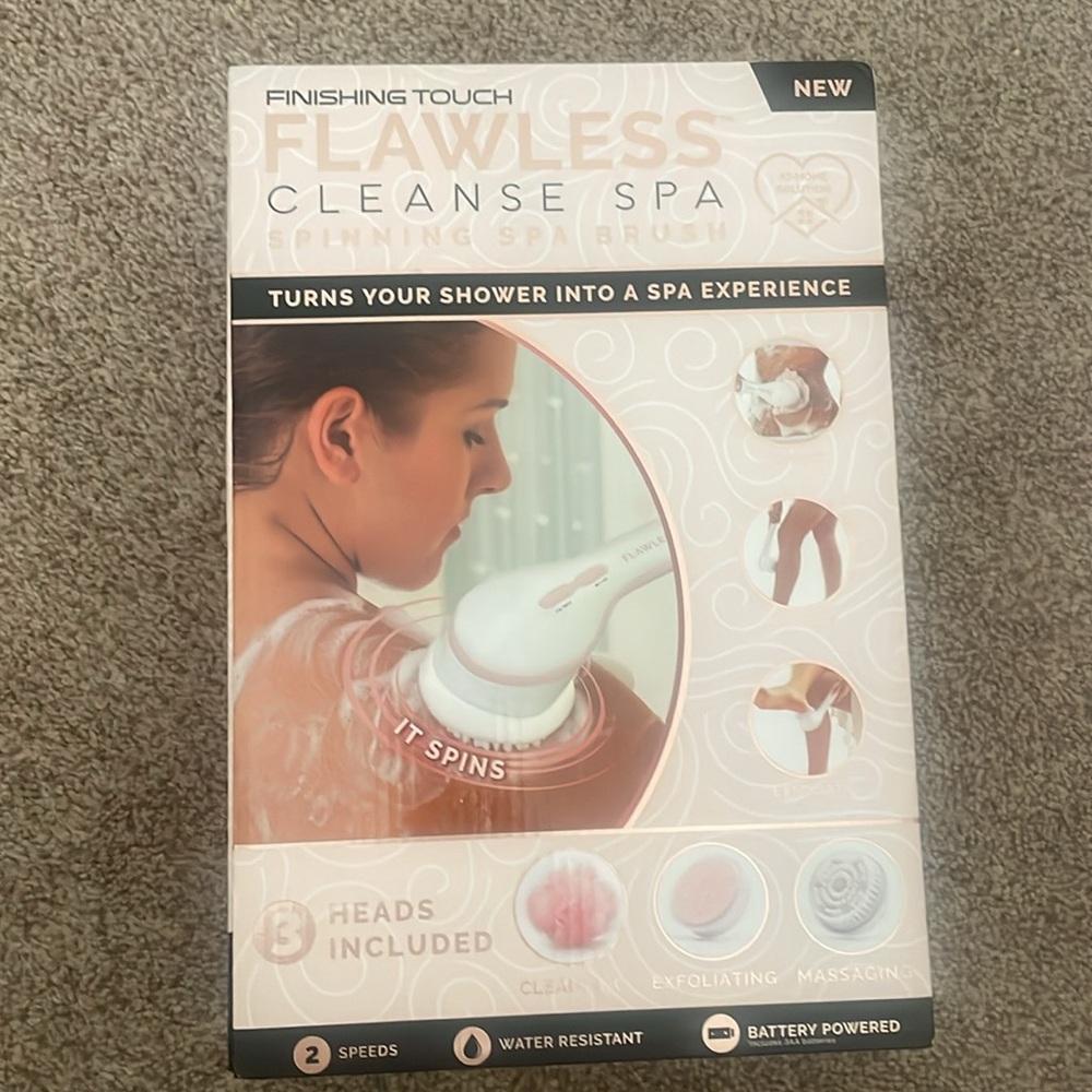 Sealed! Never been open. Finishing touch flawless clean spa.